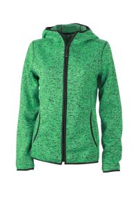 Ladies' Knitted Fleece Hoody